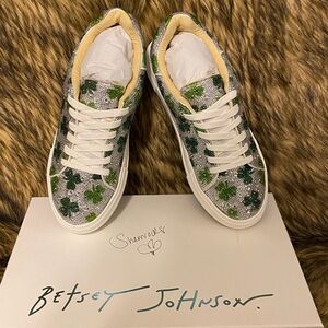 Betsey Johnson Women’s Sidny Platform Sneakers - Shamrocks